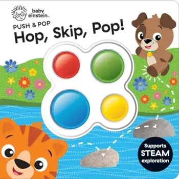 Baby Einstein Skip Hop Pop Push & Pop, Hardback/P I Kids
