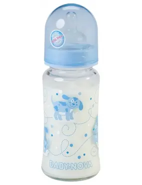 Baby Nova 44240 Biberon sticla cu gat larg 240 ml