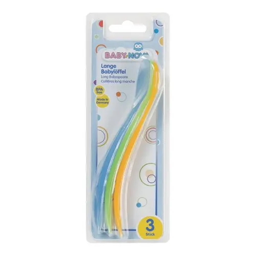 Baby Nova Lingurite Coada Lunga pentru Sugari 34608, 3 buc Zephyr Labs
