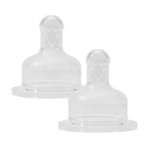 Baby Nova Tetina Larga Natural Silicon Rotunda Lapte 14221, 2 buc Zephyr Labs