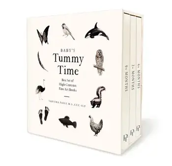 Baby's Tummy Time Book Box Set. A 3-Book Box Set of High-Contrast Art for Visual Stimulation at Tummy Time, Board book/Tabitha Paige