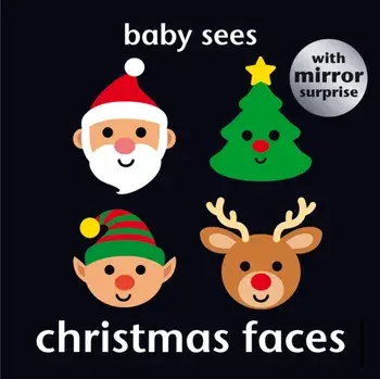 Baby Sees: Christmas Faces, Board book/***