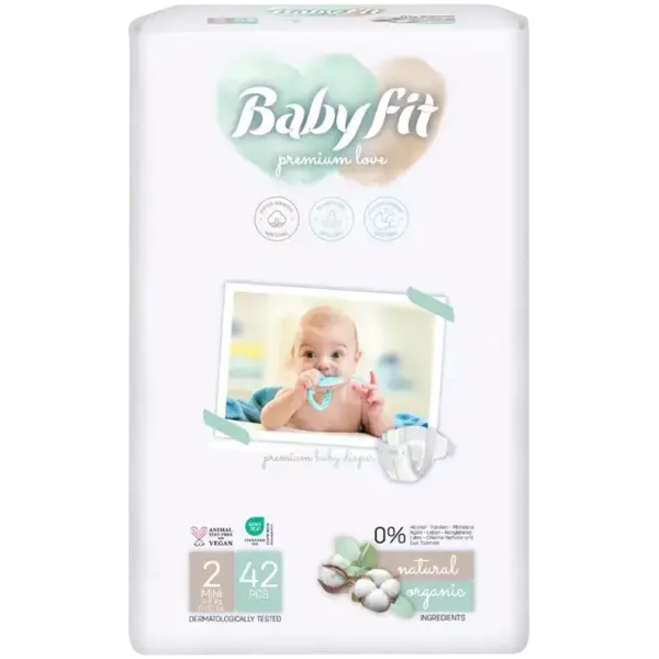 Babyfit Mini Nr.2 3-6 kg 42 bucati