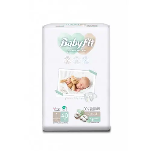 BabyFit scutec Eco 1 Newborn x 40 buc Zephyr Labs