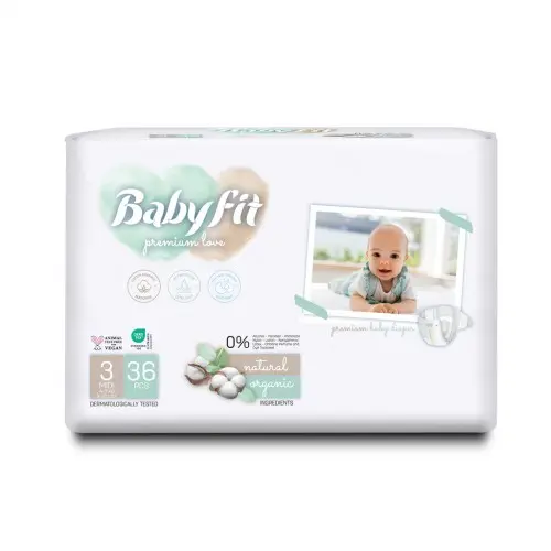 BabyFit scutec Eco 3 Midi x 36 buc Zephyr Labs