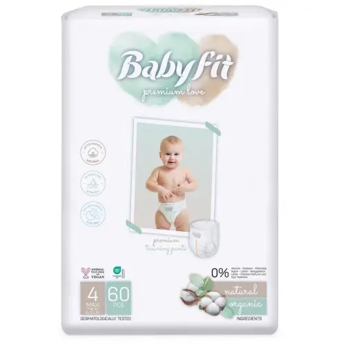 BabyFit scutec tip chilot Jumbo 4 Maxi x 60 buc Zephyr Labs