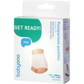 BabyOno Get Ready Multiple-use Mesh Panties chiloți postnatali