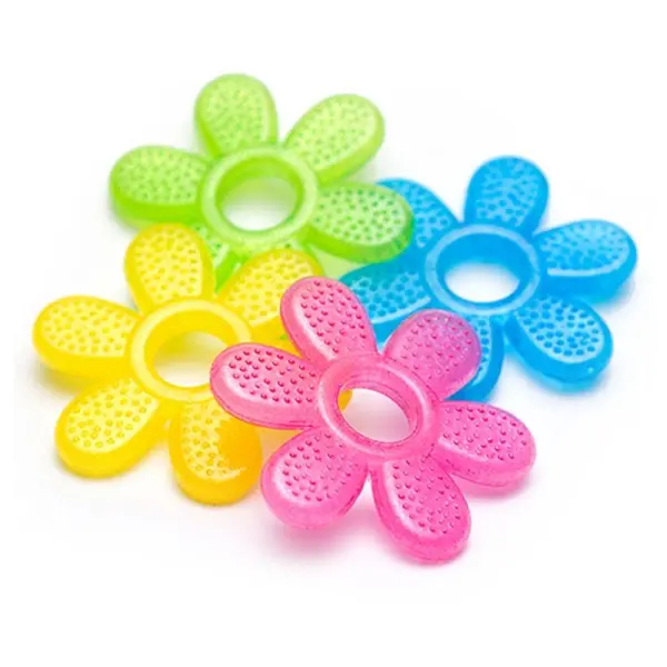 Babyono Jucărie de dentiție Daisy 3m+ Albastră 5901435406359