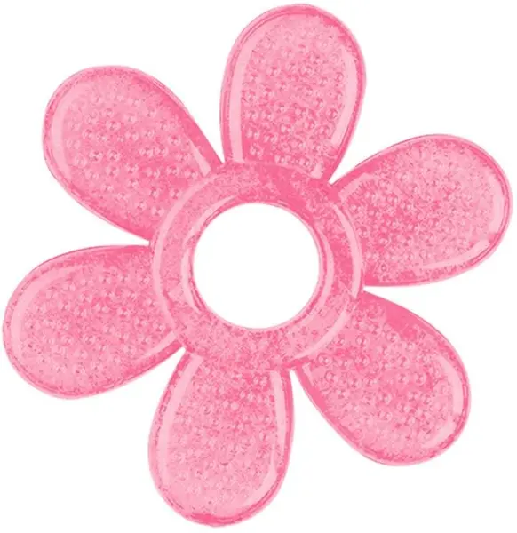 Babyono jucărie răcoritoare pentru dentiție - Daisy, roz