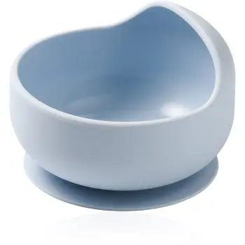 BabyOno Siilicone Plate 6m+ bol din silicon cu ventuză