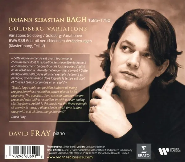 Bach: Goldberg Variation | David Fray