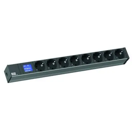BACHMANN Prelungitor Bachmann Bluenet cu Monitorizare 8 prize Schuko 2m 800.2054