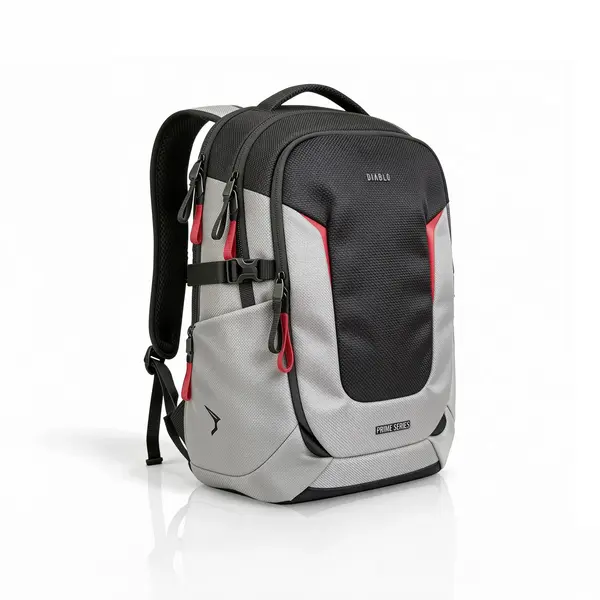BACKPACK BLACK-GREY NIGHTWOLF MOON H480*W320*D180 BACKPACK BLACK-GREY NIGHTWOLF MOON H480*W320*D180