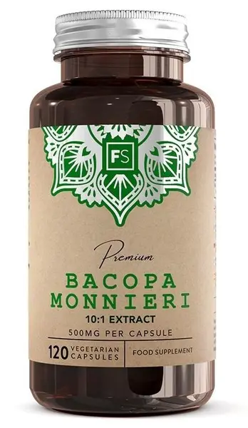 Bacopa Monnieri, 500 mg, 120 capsule, Focus Supplements