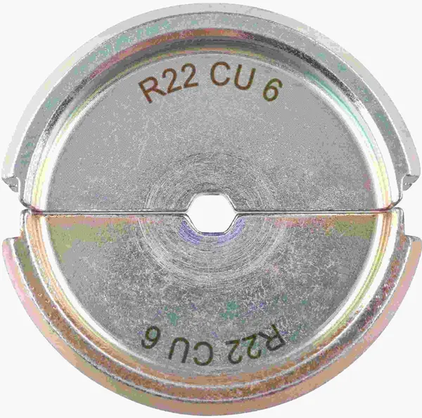 Bacuri sertizare cabluri Milwaukee R22 Cu 6 mm2, pentru papuci tubulari si conectori, 1 buc, 4932479391