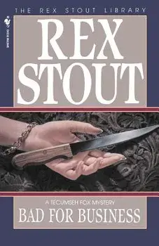 Bad for Business, Paperback/Rex Stout