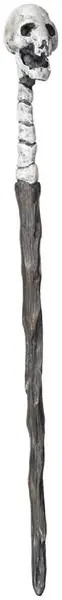 Baghetă magică The Noble Collection Movies: Harry Potter - Death Eater Eater Skull, 38 cm