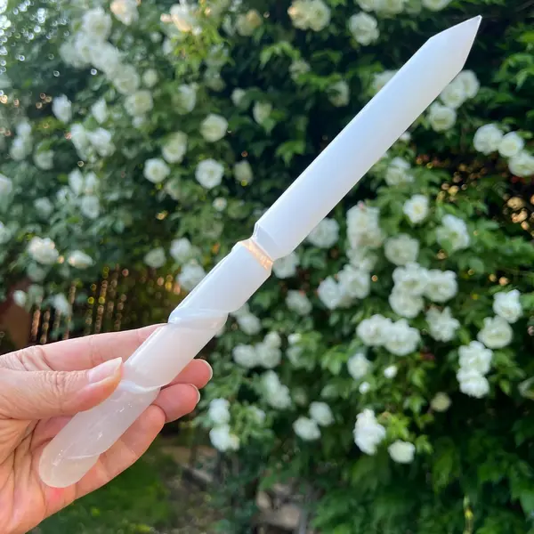 Bagheta selenit rod 30 cm