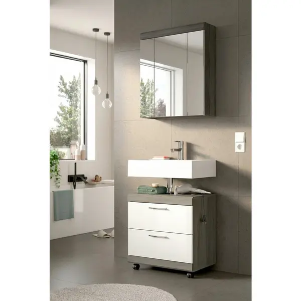 Baie 2 piese, 60 cm