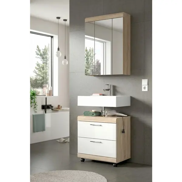 Baie 2 piese, 60 cm