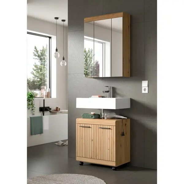 Baie 2 piese, 60 cm