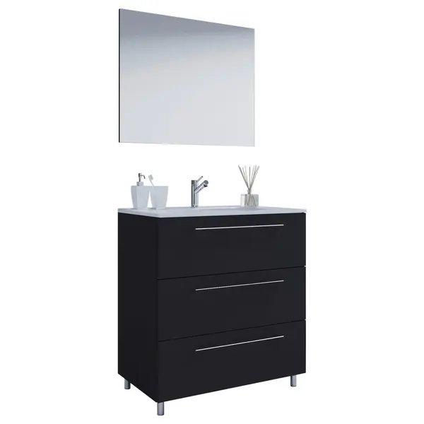 Baie 3 piese, 80 cm