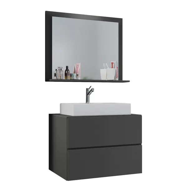 Baie 3 piese, 80 cm
