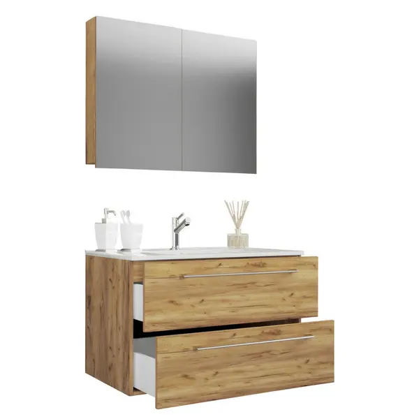 Baie 3 piese, 80 cm