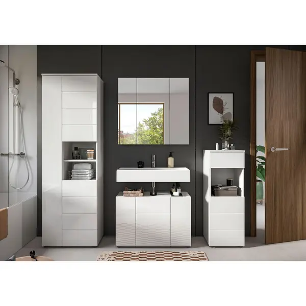 Baie 4 piese, 180 cm