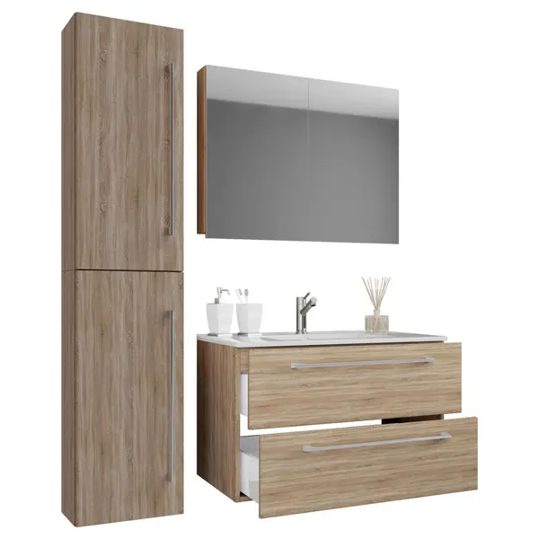 Baie 4 piese, 93 cm