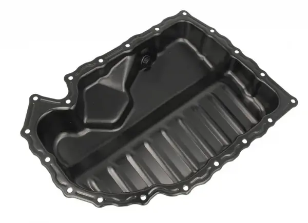 Baie ulei otel, partea inferioara potrivit AUDI A3, TT; SEAT ALTEA, LEON, TOLEDO III; SKODA OCTAVIA II, SUPERB II, YETI; VW EOS, GOLF V, JETTA III, JETTA IV, PASSAT B6, SCIROCCO III 1.8 2.0 dupa 2004