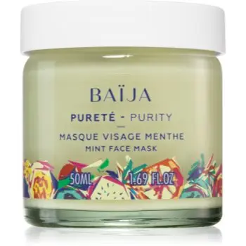 BAÏJA Purity mască pentru netezirea și hrănirea tenului