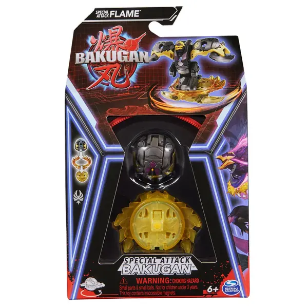 BAKUGAN SET SPECIAL ATTACK FLAME