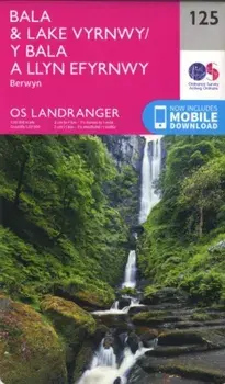 Bala & Lake Vyrnwy, Berwyn. February 2016 ed, Sheet Map/Ordnance Survey