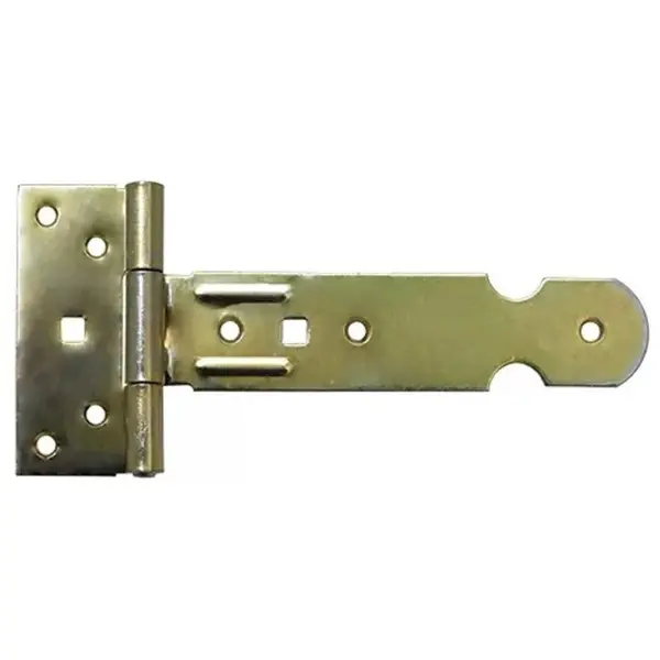 Balama Aplicata pentru Usi si Porti, 250 x 30 x 2 mm, Finisaj Zincat Galben