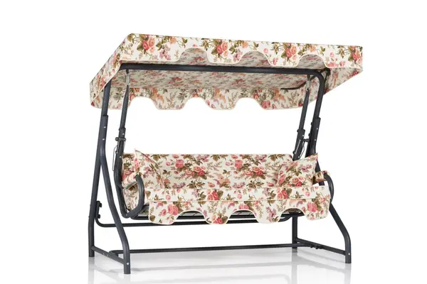 Balansoar cu 3 locuri Ruta 5 Multicolor 200x165x110 cm