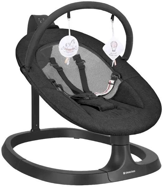 Balansoar electric KikkaBoo - Zazu, Black