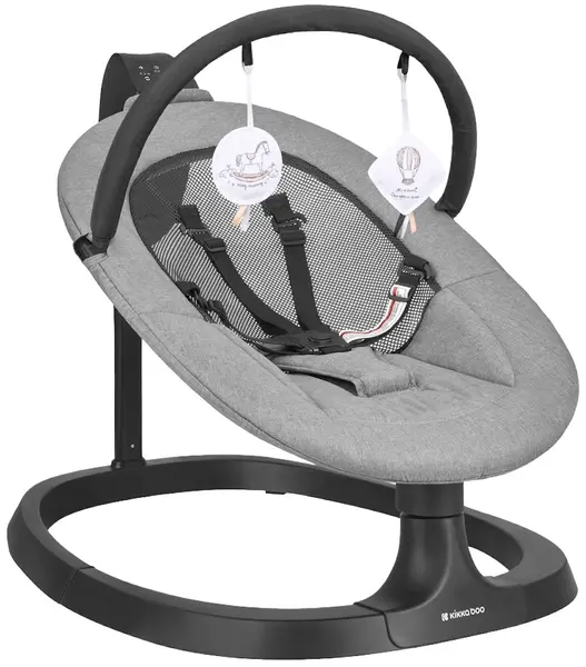 Balansoar electric KikkaBoo - Zazu, Grey