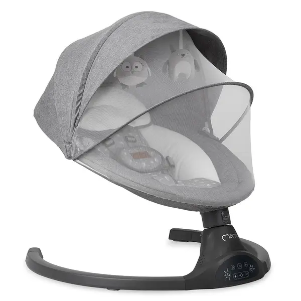 Balansoar electric MoMi Lami Dark Grey