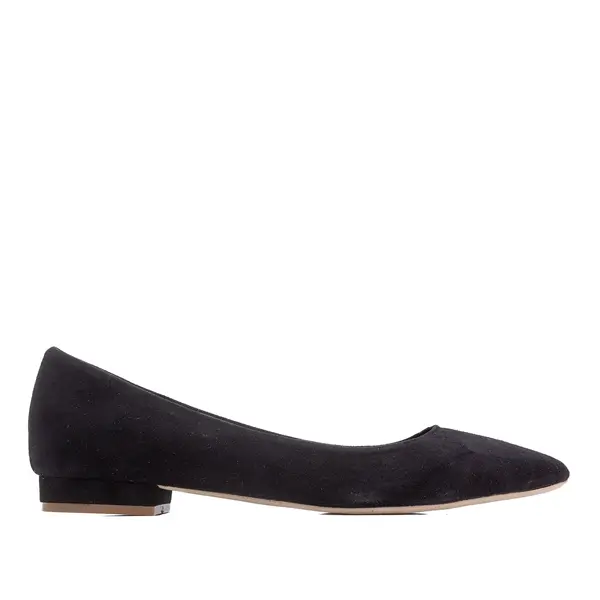 Balerini Alice Piele Intoarsa, Negri - 39 / 1 cm