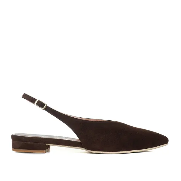 Balerini Alya in V, Piele Intoarsa, Maro - 39 / 8 cm