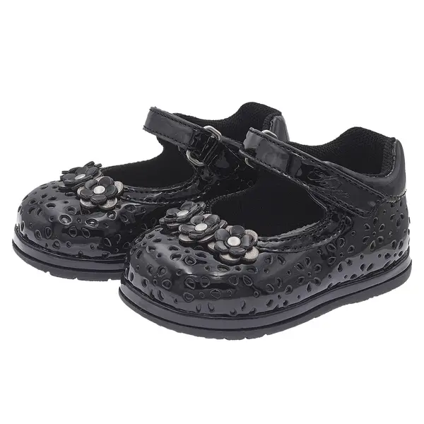Balerini copii Chicco Gelly, negru, 72072-69P