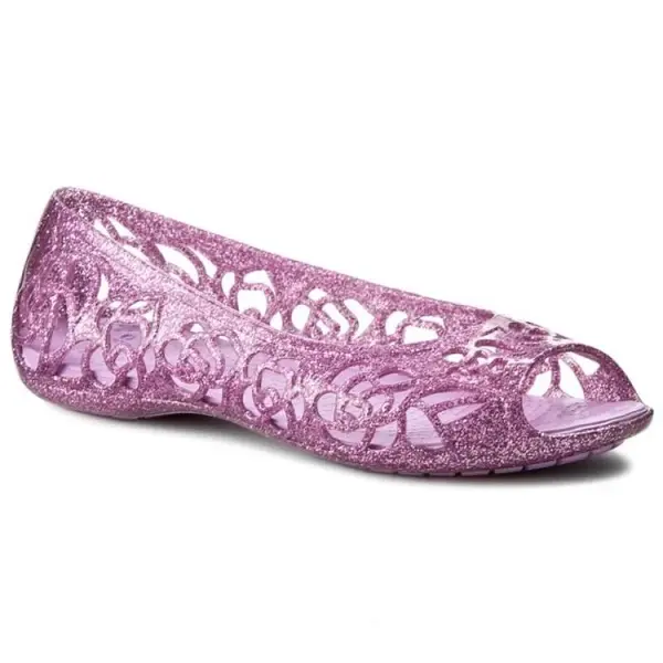 Balerini Crocs Kids' Isabella Glitter Flat GS Mov - Wild Orchid