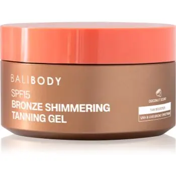 Bali Body Shimmering Tanning Gel gel pentru plaja SPF 15