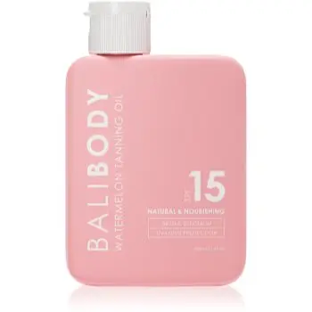 Bali Body Watermelon Tanning Oil ulei pentru plaja SPF 15