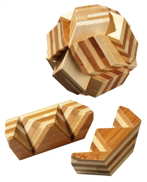 Ball Puzzle 3D, Bambus