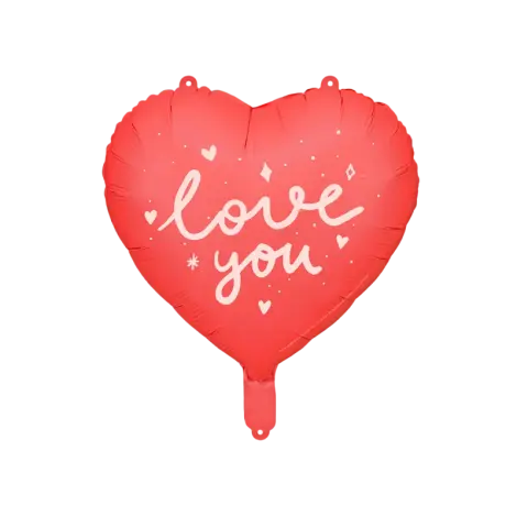 Balon folie inima love you 45 cm