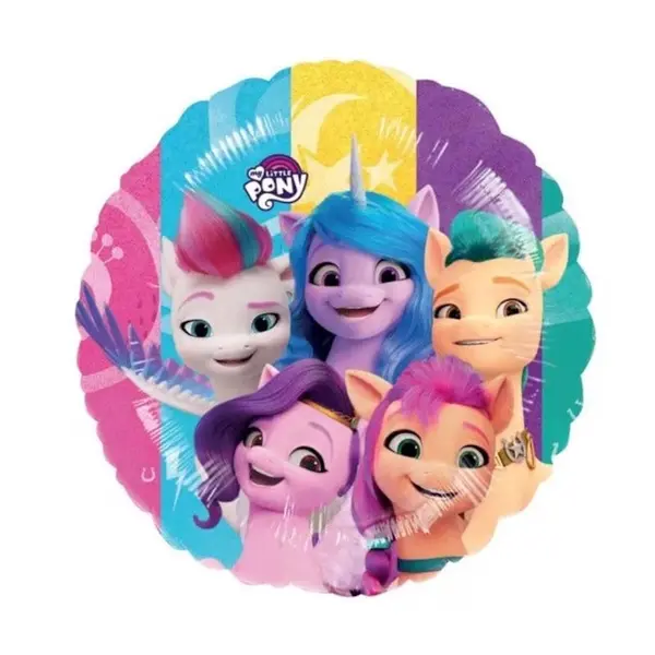 Balon My little pony, Amscan, Folie de aluminiu, 43 cm, Multicolor Engros