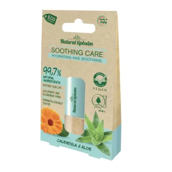 Balsam Buze Galbenele si Aloe, Eurosirel, 5.5 ml