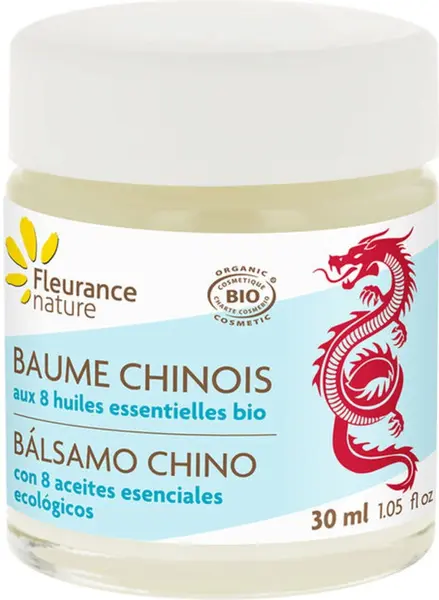 Balsam chinezesc pentru relaxare musculară, cu 8 uleiuri esențiale, 30 ml, Fleurance Nature